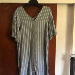 RVCA knit midi dress